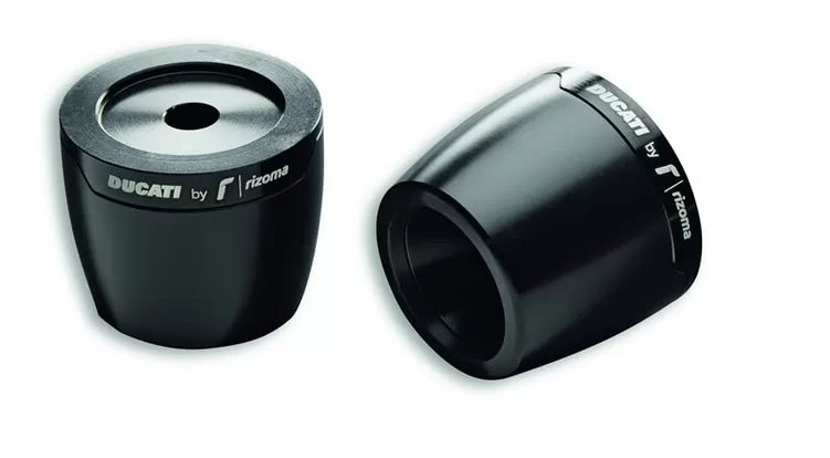 Set Bar Ends Ducati by Rizoma Black