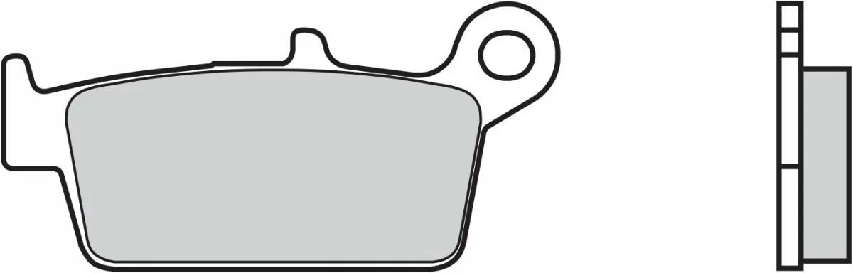 Brembo 07HO26TT Brake Pads Organic Off Road 