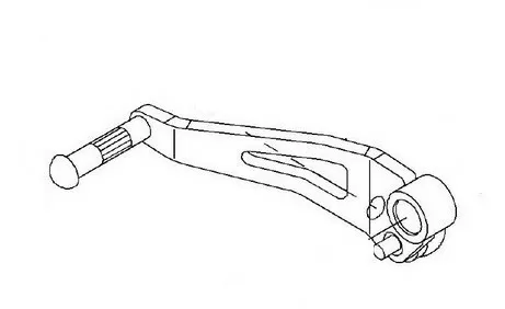 Kawasaki LEVER-COMP CHANGE PEDAL KLZ1000ADF