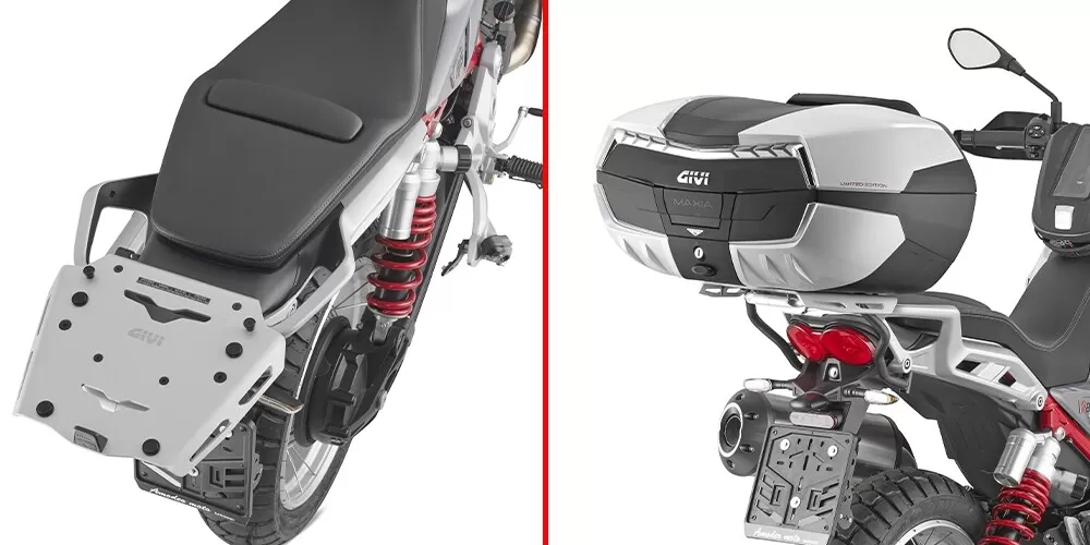 GIVI Specific Luggage Rack for Moto Guzzi V85TT 2024