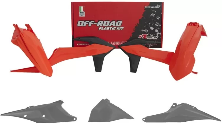 Rtech Plastics Kit 5 Pcs KTM Orange/Black/Grey