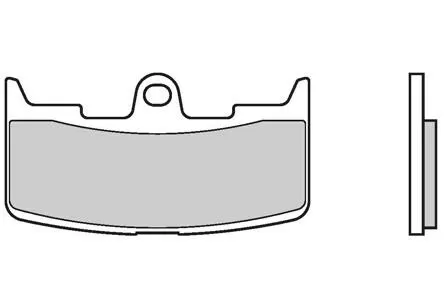 Brembo 07GR68SA Brake Pads Sinter Street 