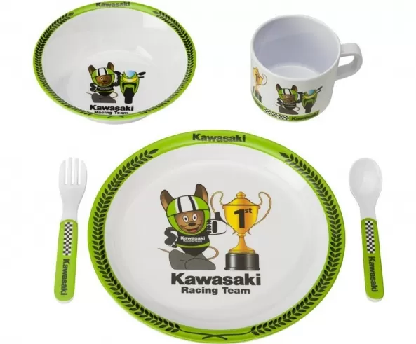 Kawasaki Mouse Dinner Set Kids