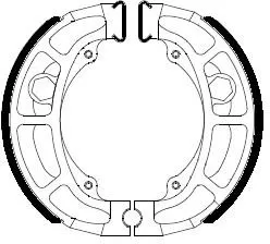 Ferodo FSB777A Brake Shoes