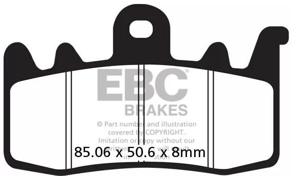 EBC GPFAX Sintered Race Brake Pads GPFAX630HH