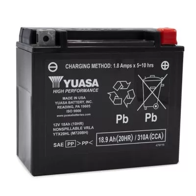 Yuasa Battery YTX20HL