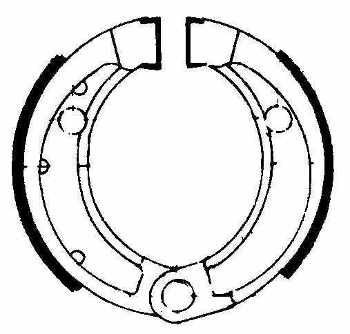 Ferodo FSB753 Brake Shoes 