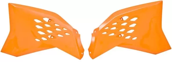 Rtech Radiator Scoops Orange OE KTM SX 65 09-15