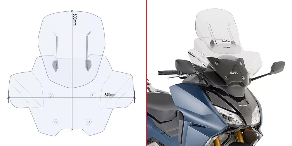 GIVI Sliding Screen Honda Forza 750