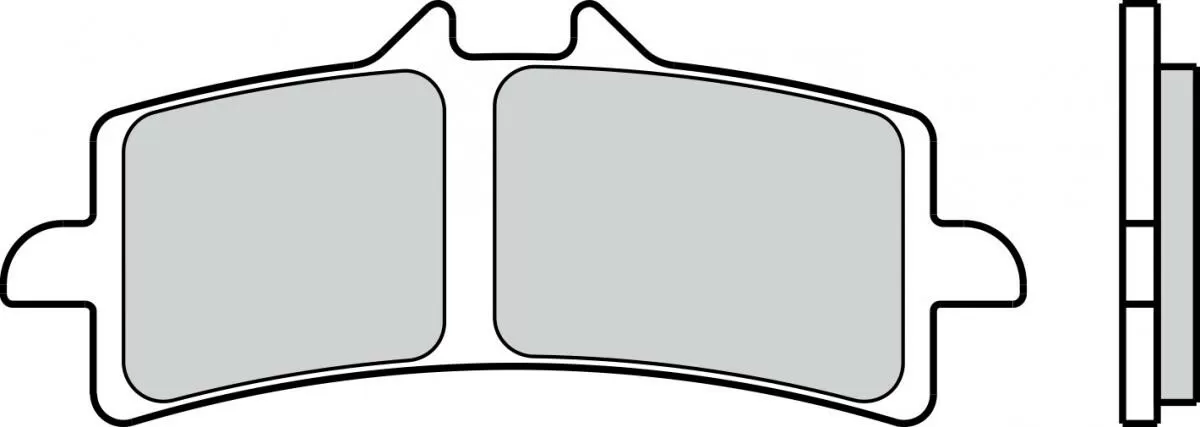 Brembo 07BB37SA Brake Pads Sinter Street 