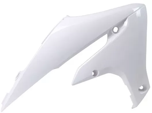 Rtech Radiator Scoops White for Yamaha YZF 450 / YZF 250