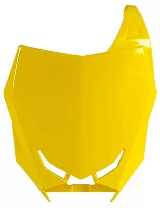 Rtech Front Number Plate Yellow Suzuki RMZ 450