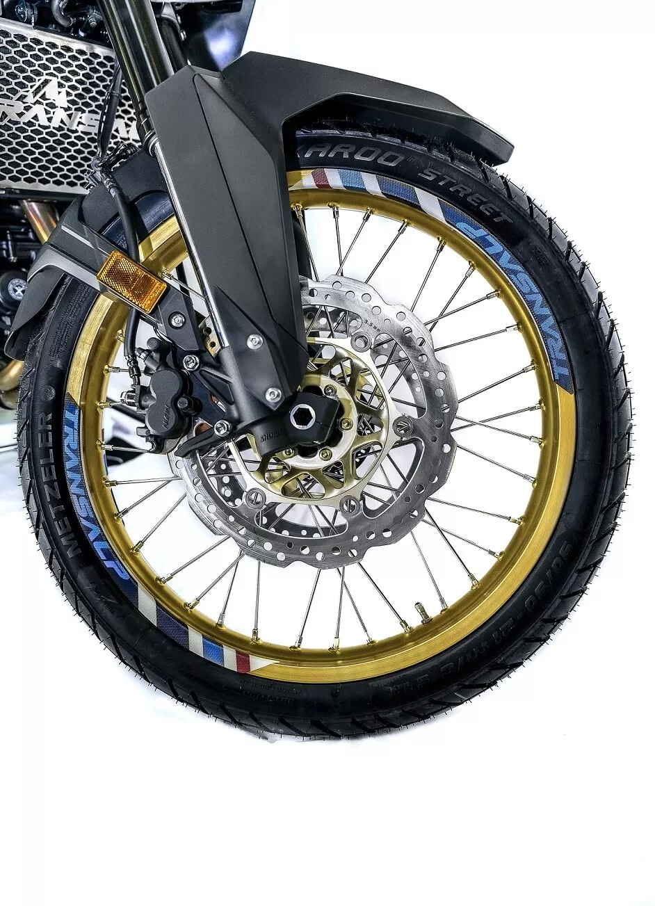 Honda Wheel Stripe Ross White (Tricolor)