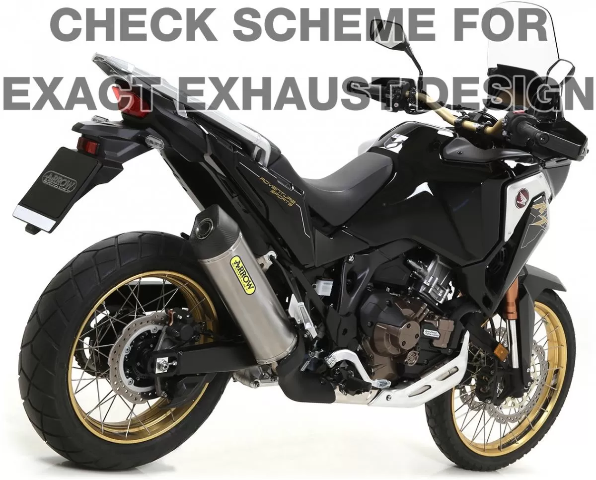 Arrow Exhaust Road 72625AK Maxi Race-Tech EEC