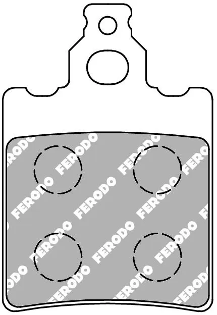 Ferodo FDB694AG Brake Pads Argento AG