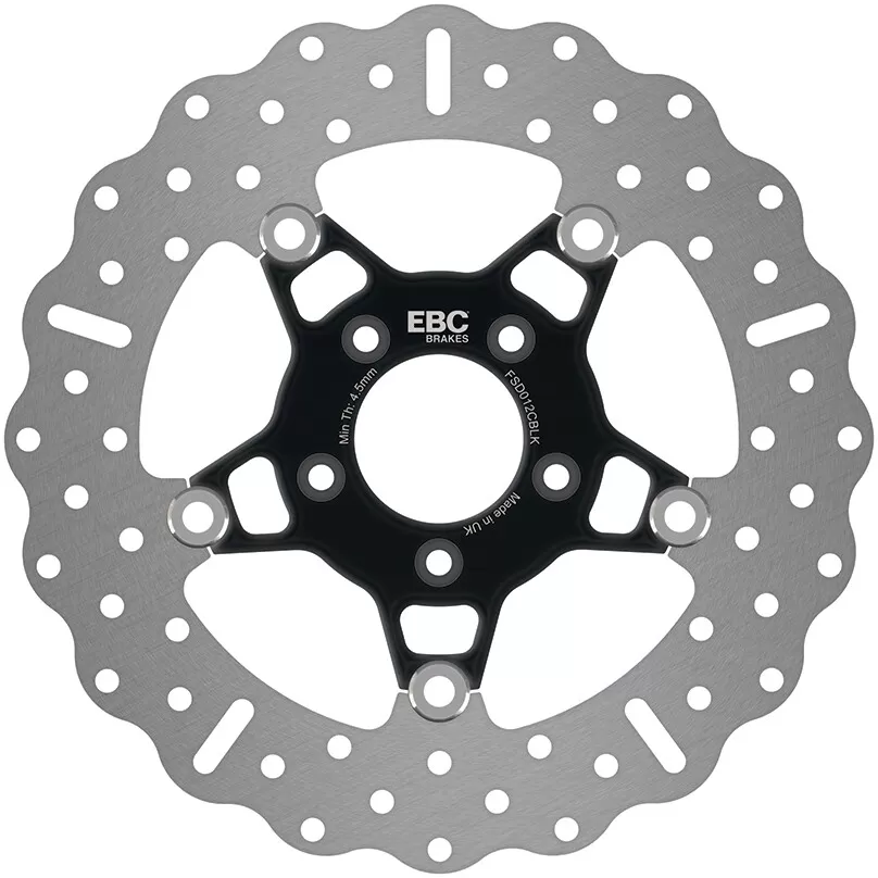 EBC Brake Disc Black Chrome Centred FSD012CBLK