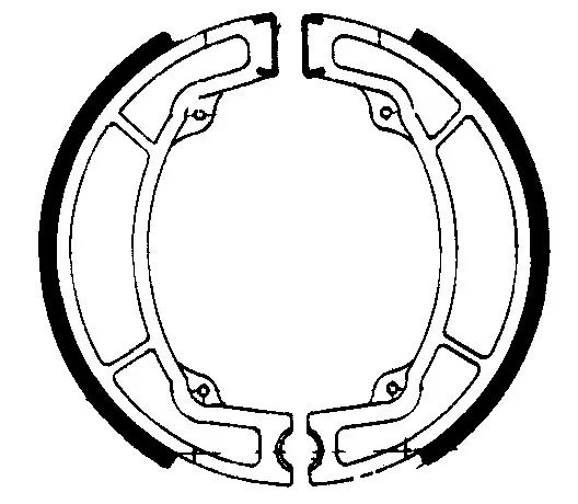 Ferodo FSB737 Brake Shoes 