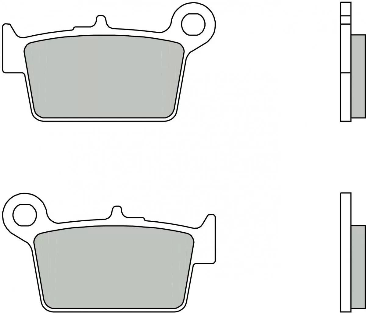 Brembo 07GR05CC Brake Pads Organic Street 