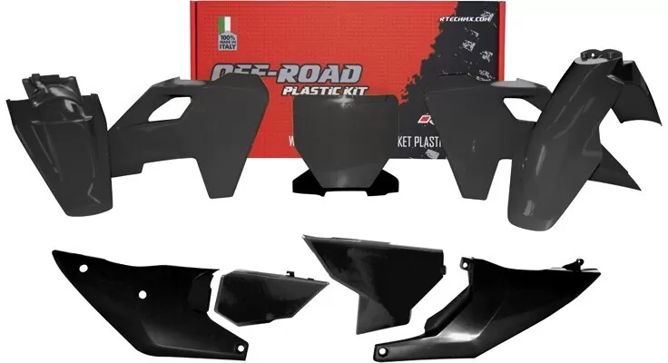 Rtech Plastic Kit 7-Piece Black TC-FC 23-24