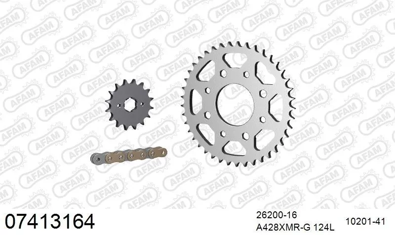 AFAM Chainset - Steel