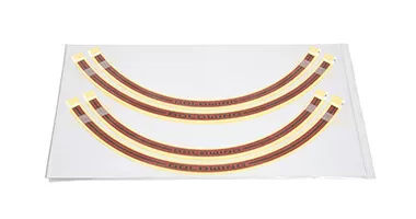 Honda Wheel Stripe Orange