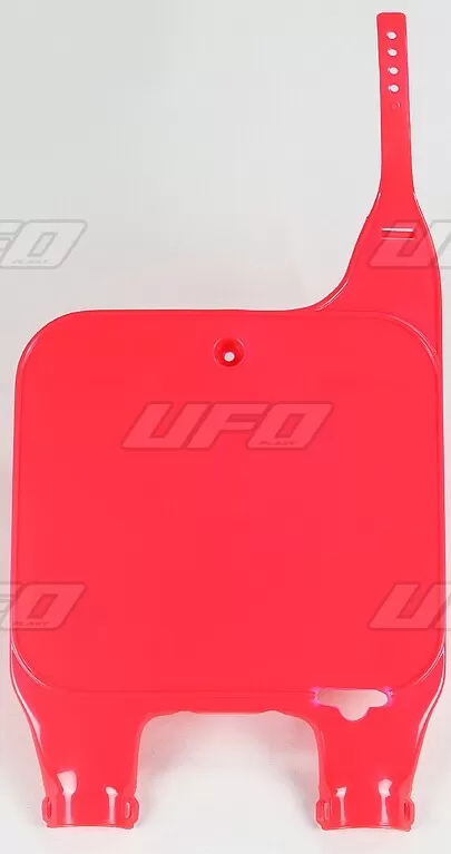 UFO Front Number Plate Red Honda CR 95-99