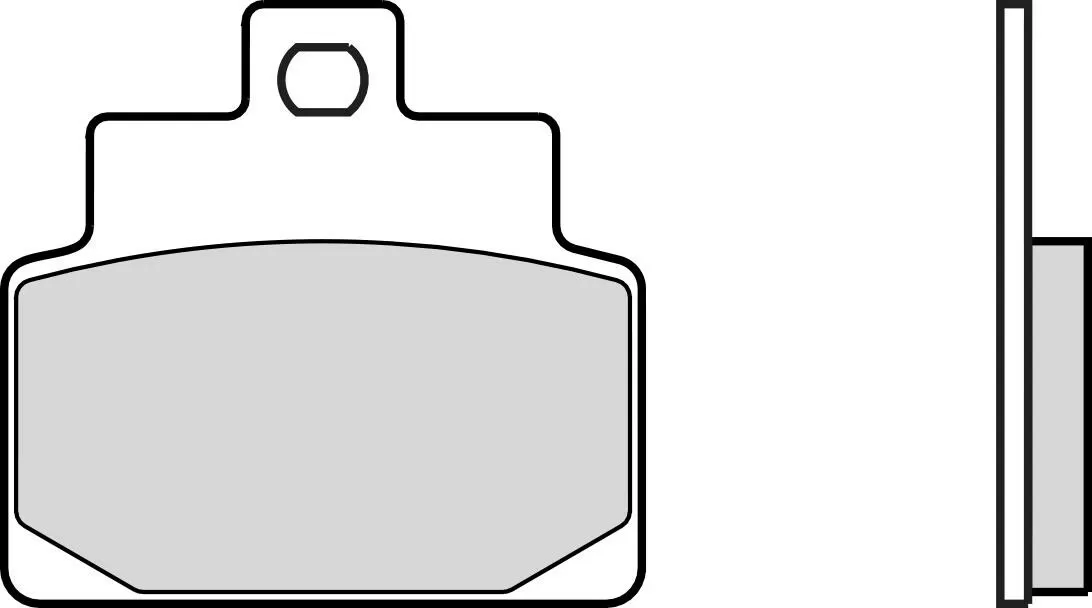Brembo 07021CC Brake Pads Organic Scooter 