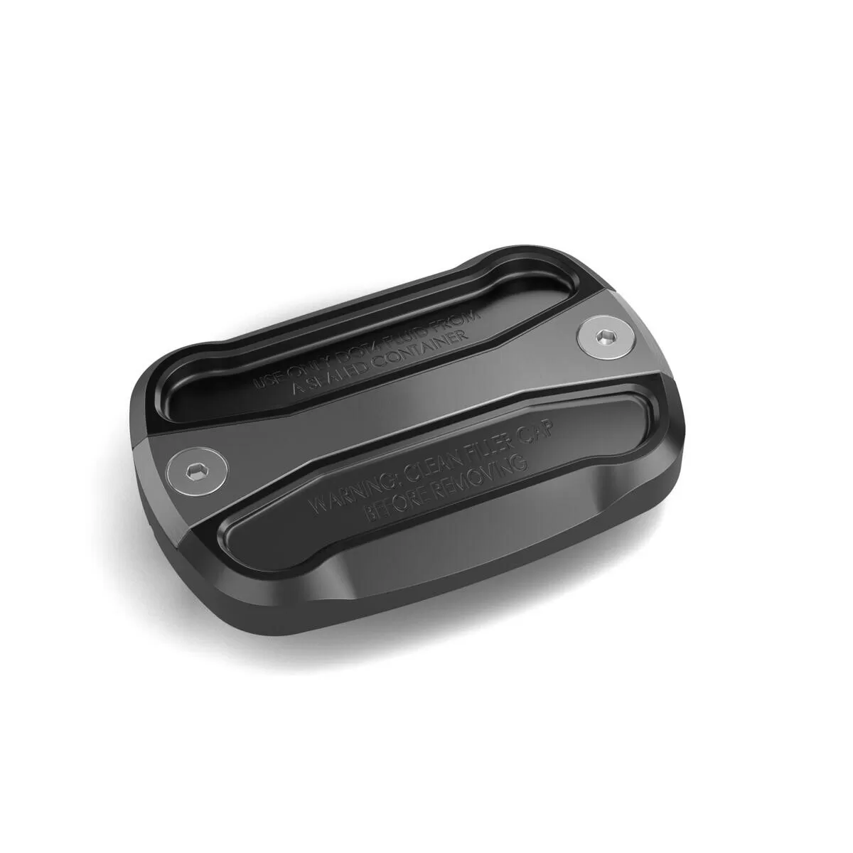 Yamaha Billet Brake Fluid Reservoir Cover Gray TMAX (Tech MAX)