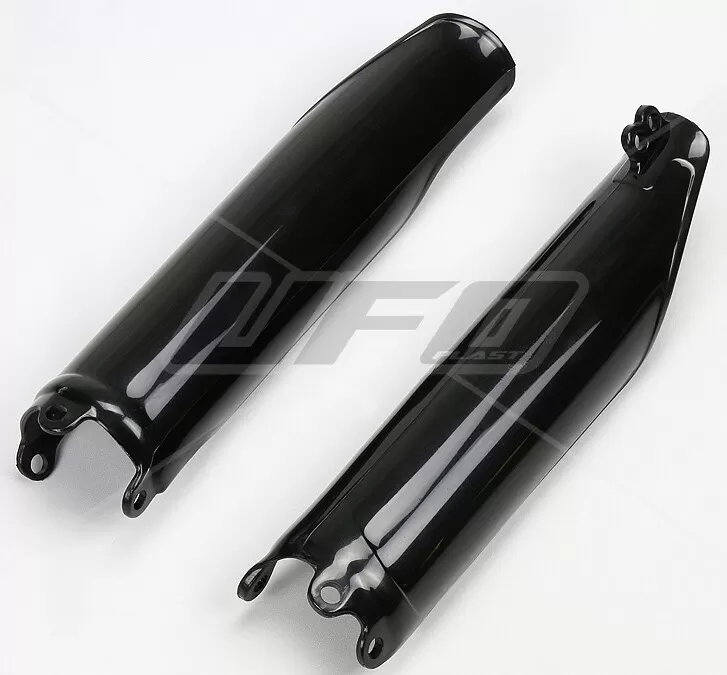 UFO Fork Slider Protectors Honda CRF250/CRF450R Black