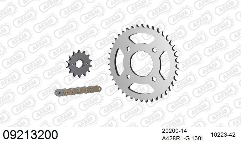 AFAM Chainset - Steel