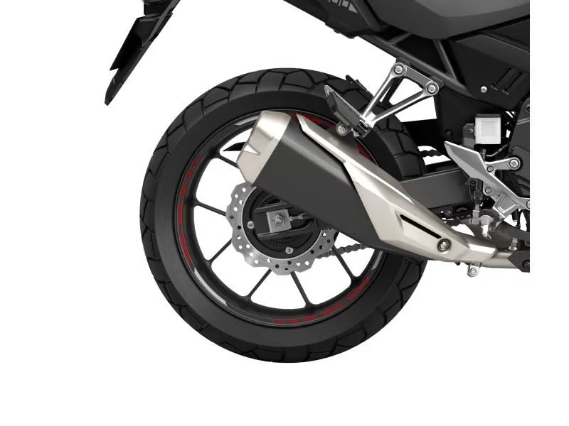 Honda 19 Inch Wheel Sticker Set Indi Grey Metallic