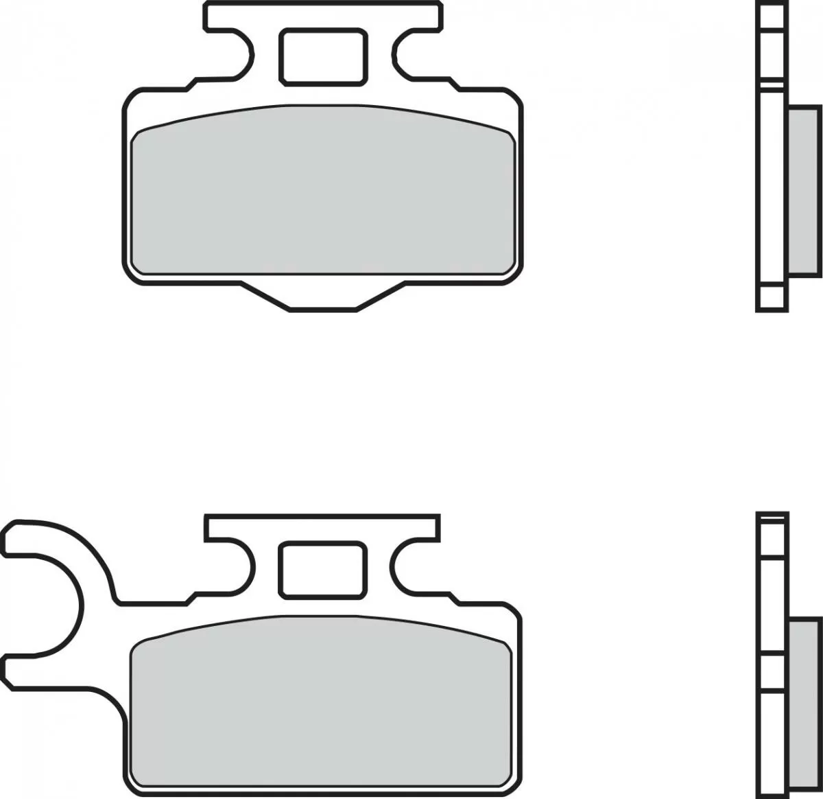 Brembo 07KA27SD Brake Pads Sinter Off Road 