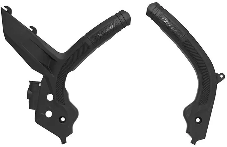 Rtech Plastic Frame Protector Black KTM SXF/EXC