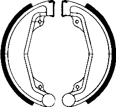 Ferodo FSB707 Brake Shoes