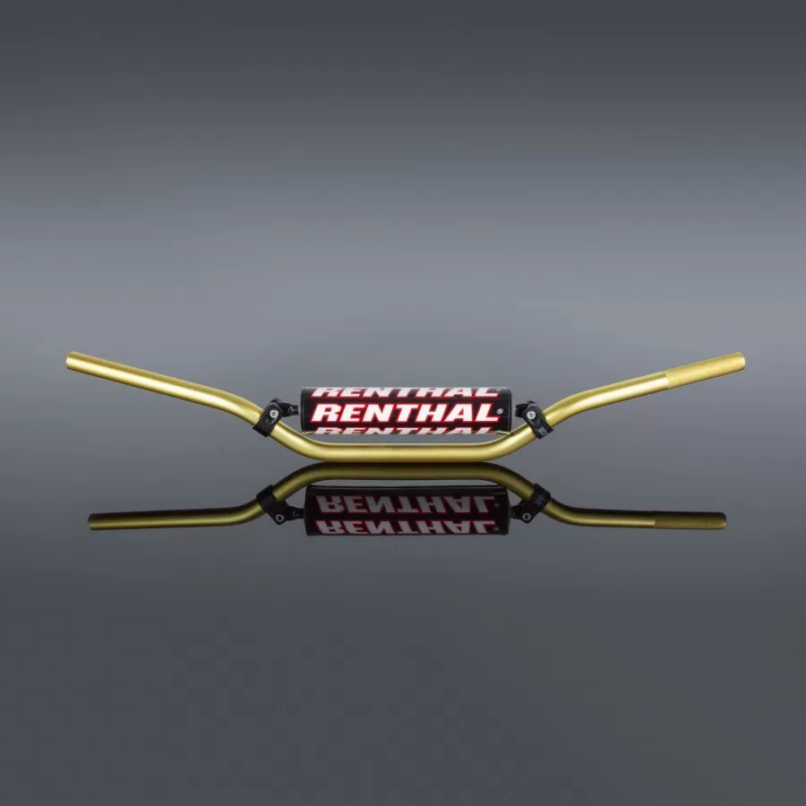 Renthal Enduro Handlebar 22mm Gold-Padded 693-01-GO-01-185