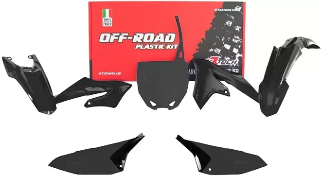 Rtech Plastic Kit 5 PCS Black YZ 65