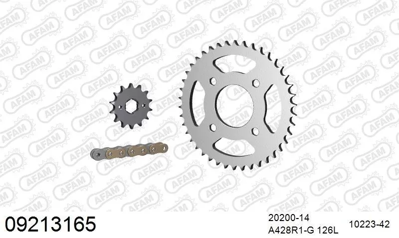 AFAM Chainset - Steel