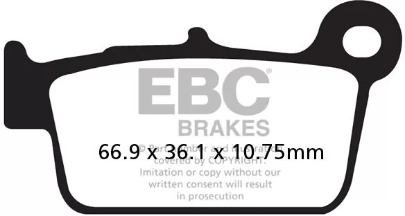 EBC Sintered R Brake Pads FA367R