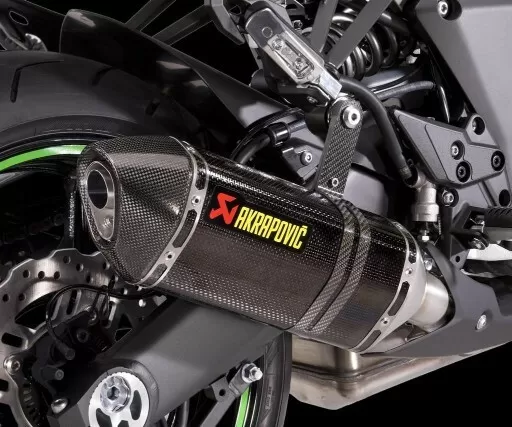 Kawasaki AK DUAL EXHAUST CARBON ZXT00L/M