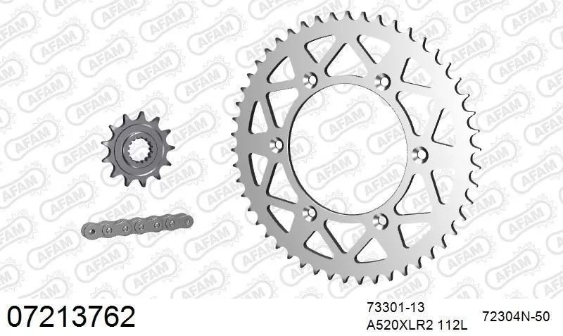 AFAM Chainset - Aluminium