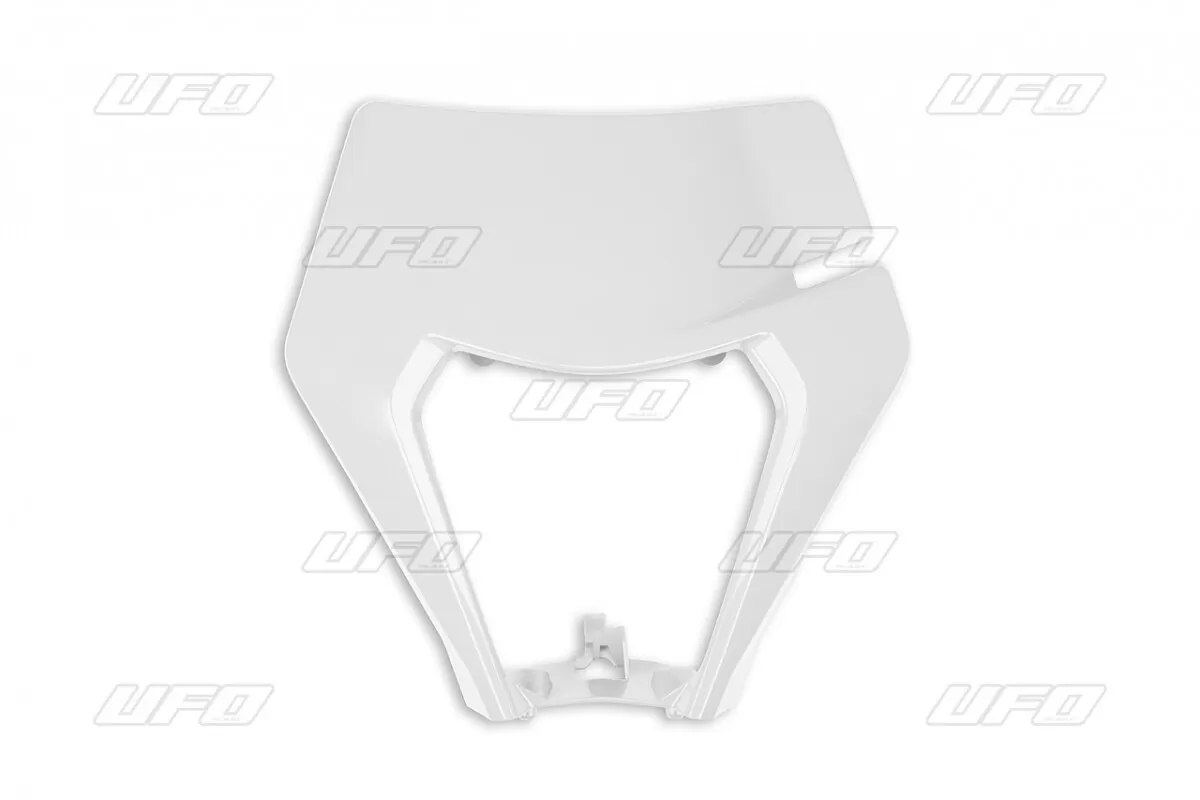 UFO Replacement Headlight Plastic White KTM EXC/EXC-F 20-23