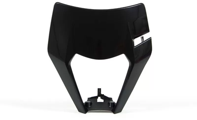 Rtech Headlight Mask Black for KTM EXC/EXCF/XC-W