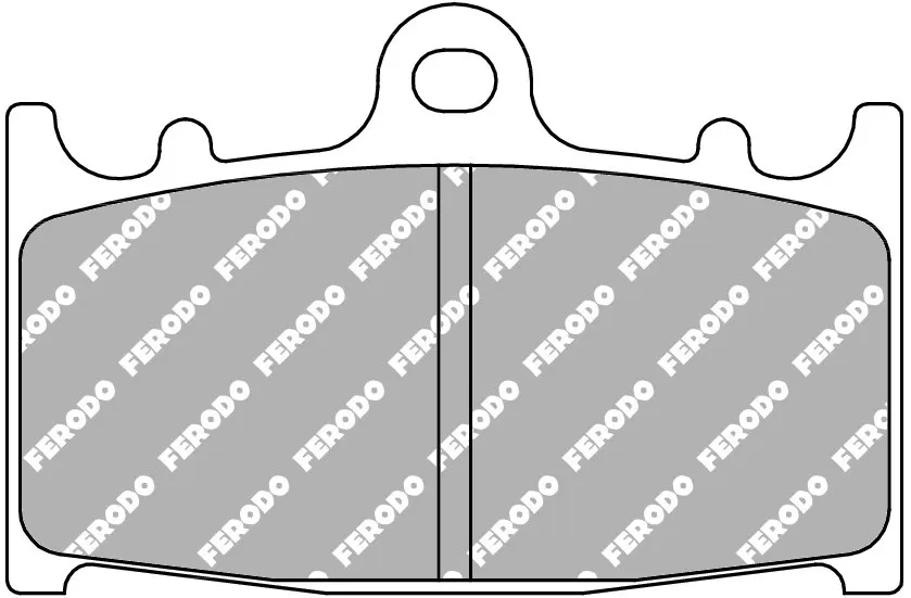 Ferodo FDB574EF Brake Pads Eco-Friction EF
