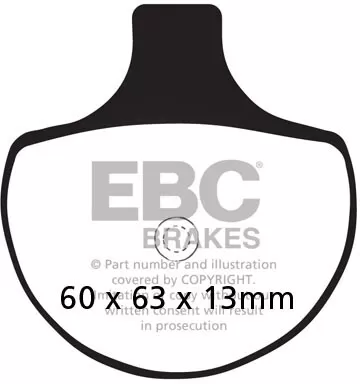 EBC Organic Brake Pads FA094