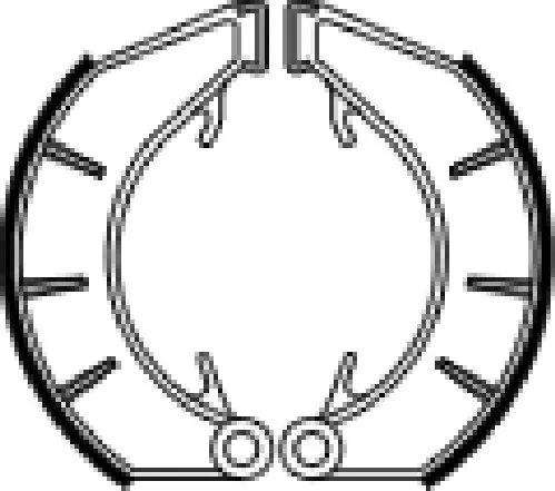 Ferodo FSB923 Brake Shoes 