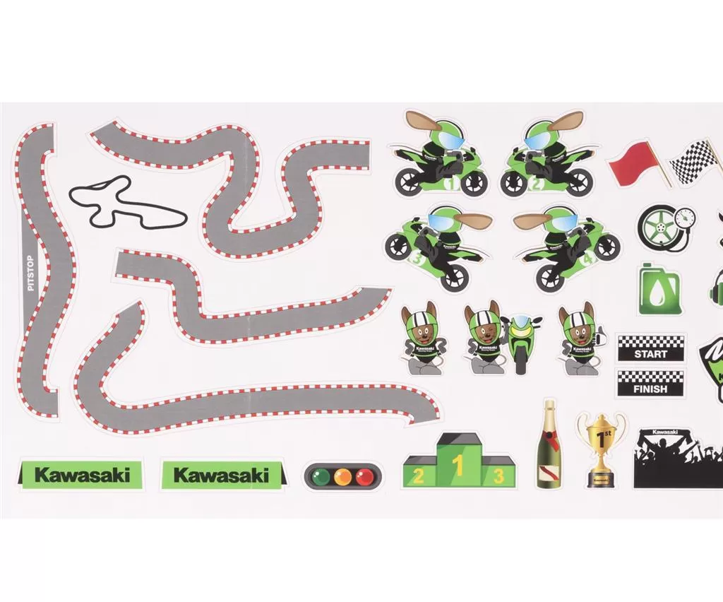 Kawasaki KAWASAKI WALL STICKERS