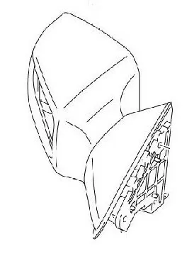 Suzuki Mirror Right 56500-10G00-YC3