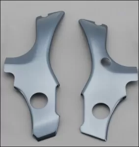 Suzuki Frame Decoration Set Black Chrome Hayabusa GSX 1300 R (10-17)