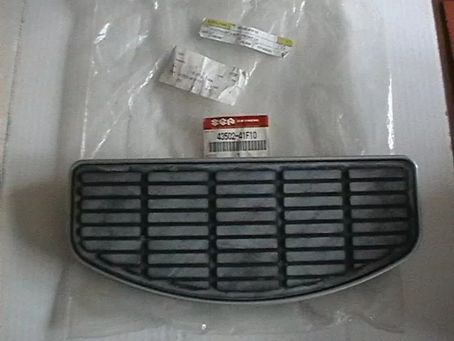 Footrest assembly, front