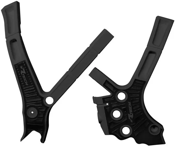 Rtech Plastic Frame Protectors YZ 125-250 Black